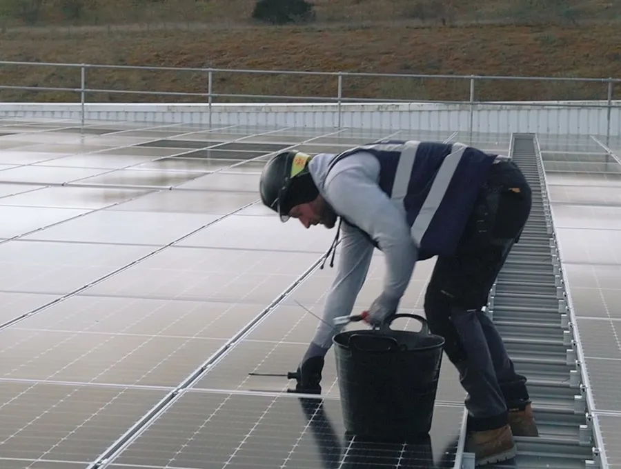4.1MW commercial solar PV installation at Harwell Science Campus