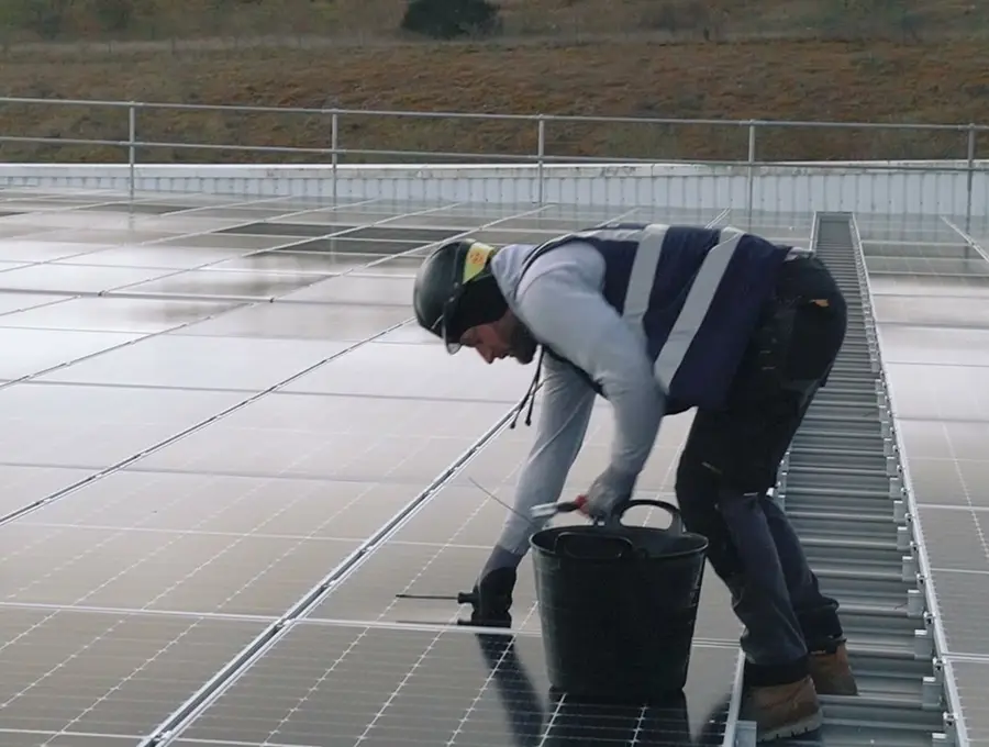 4.1MW commercial solar PV installation at Harwell Science Campus