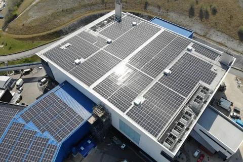 UK Research Institute solar installation at Harwell Science Campus